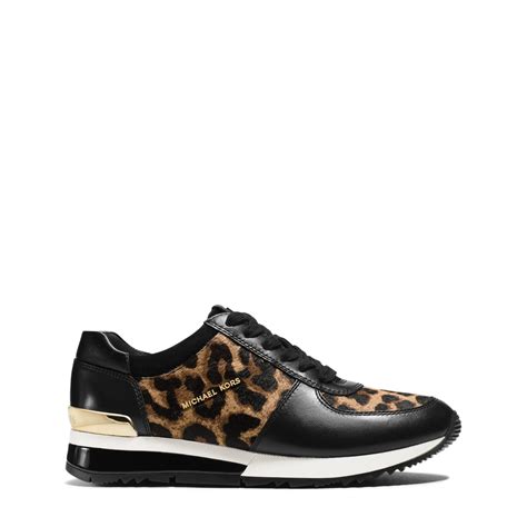 michael kors leopard sneakers